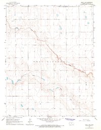 Download a high-resolution, GPS-compatible USGS topo map for Leoti 3 NW, KS (1967 edition)