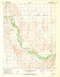 Download a high-resolution, GPS-compatible USGS topo map for Liberal NE, KS (1970 edition)