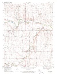 Download a high-resolution, GPS-compatible USGS topo map for Liebenthal, KS (1971 edition)