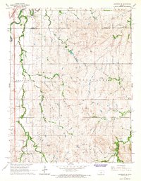 Download a high-resolution, GPS-compatible USGS topo map for Lindsborg SE, KS (1966 edition)