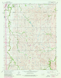 Download a high-resolution, GPS-compatible USGS topo map for Lindsborg SE, KS (1980 edition)