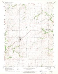 Download a high-resolution, GPS-compatible USGS topo map for Linn, KS (1969 edition)