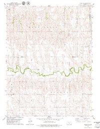 Download a high-resolution, GPS-compatible USGS topo map for Logan SW, KS (1979 edition)