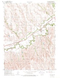 Download a high-resolution, GPS-compatible USGS topo map for Long Island, KS (1969 edition)