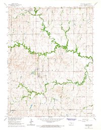 Download a high-resolution, GPS-compatible USGS topo map for Longford, KS (1966 edition)