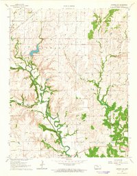 Download a high-resolution, GPS-compatible USGS topo map for Longton NW, KS (1965 edition)