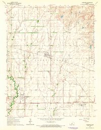 Download a high-resolution, GPS-compatible USGS topo map for Lorraine, KS (1965 edition)