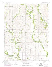 Download a high-resolution, GPS-compatible USGS topo map for Louisville, KS (1978 edition)