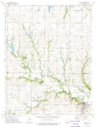 Download a high-resolution, GPS-compatible USGS topo map for Madison, KS (1975 edition)