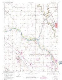 Download a high-resolution, GPS-compatible USGS topo map for Maize, KS (1982 edition)