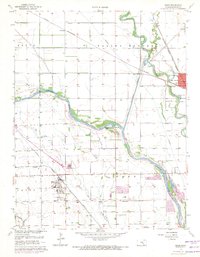 Download a high-resolution, GPS-compatible USGS topo map for Maize, KS (1971 edition)
