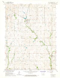 Download a high-resolution, GPS-compatible USGS topo map for Manchester, KS (1966 edition)