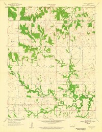 Download a high-resolution, GPS-compatible USGS topo map for Mantey, KS (1959 edition)