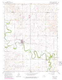 Download a high-resolution, GPS-compatible USGS topo map for Marquette, KS (1980 edition)