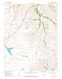 Download a high-resolution, GPS-compatible USGS topo map for Matfield Green SE, KS (1968 edition)