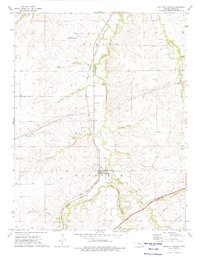 Download a high-resolution, GPS-compatible USGS topo map for Matfield Green, KS (1975 edition)