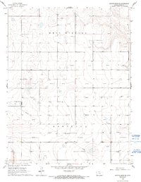 Download a high-resolution, GPS-compatible USGS topo map for Mattox Draw SW, KS (1993 edition)