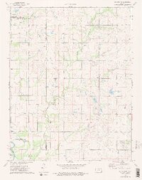 1973 Map of Mc Cune NE, 1975 Print