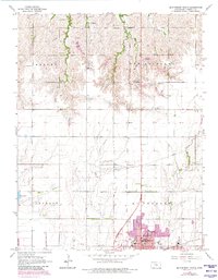 Download a high-resolution, GPS-compatible USGS topo map for Mc Pherson North, KS (1980 edition)
