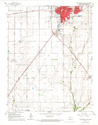 Download a high-resolution, GPS-compatible USGS topo map for Mc Pherson South, KS (1966 edition)