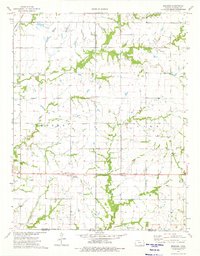 Download a high-resolution, GPS-compatible USGS topo map for Melrose, KS (1975 edition)