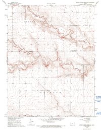 Download a high-resolution, GPS-compatible USGS topo map for Middle Ladder Creek East, KS (1993 edition)