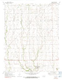 Download a high-resolution, GPS-compatible USGS topo map for Milan, KS (1973 edition)