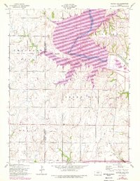 Download a high-resolution, GPS-compatible USGS topo map for Milford Dam, KS (1978 edition)