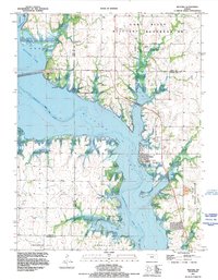 Download a high-resolution, GPS-compatible USGS topo map for Milford, KS (1995 edition)