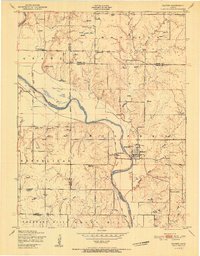 Download a high-resolution, GPS-compatible USGS topo map for Milford, KS (1951 edition)