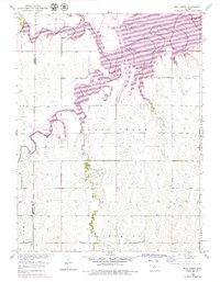 Download a high-resolution, GPS-compatible USGS topo map for Mill Creek, KS (1979 edition)