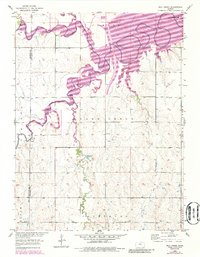 Download a high-resolution, GPS-compatible USGS topo map for Mill Creek, KS (1986 edition)