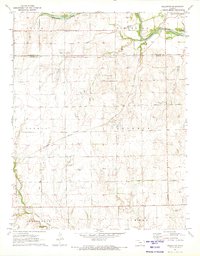 Download a high-resolution, GPS-compatible USGS topo map for Millerton, KS (1973 edition)