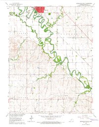 Download a high-resolution, GPS-compatible USGS topo map for Minneapolis South, KS (1966 edition)