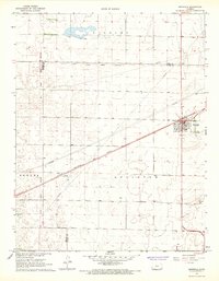 Download a high-resolution, GPS-compatible USGS topo map for Minneola, KS (1968 edition)