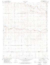 Download a high-resolution, GPS-compatible USGS topo map for Modoc SW, KS (1978 edition)