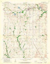 Download a high-resolution, GPS-compatible USGS topo map for Moline, KS (1963 edition)