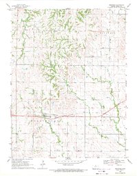 Download a high-resolution, GPS-compatible USGS topo map for Montrose, KS (1971 edition)