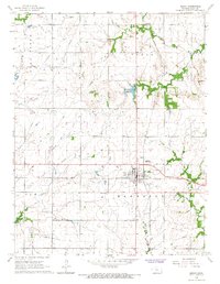 Download a high-resolution, GPS-compatible USGS topo map for Moran, KS (1967 edition)
