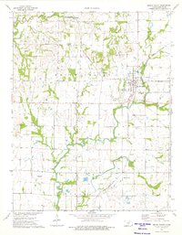 Download a high-resolution, GPS-compatible USGS topo map for Mound Valley, KS (1976 edition)