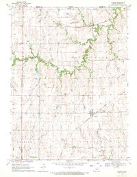 Download a high-resolution, GPS-compatible USGS topo map for Munden, KS (1971 edition)