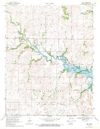 Download a high-resolution, GPS-compatible USGS topo map for Neal, KS (1971 edition)