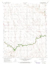 Download a high-resolution, GPS-compatible USGS topo map for Ness City NE, KS (1967 edition)