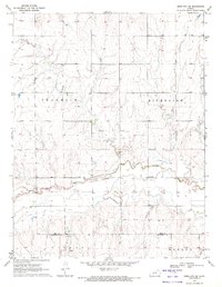 Download a high-resolution, GPS-compatible USGS topo map for Ness City SE, KS (1972 edition)