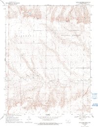 Download a high-resolution, GPS-compatible USGS topo map for Nickel Mine Spring, KS (1993 edition)
