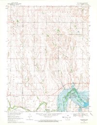 Download a high-resolution, GPS-compatible USGS topo map for Nicodemus, KS (1971 edition)