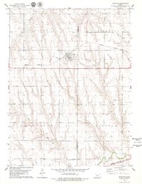 preview thumbnail of historical topo map of Norcatur, KS in 1978