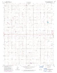 Download a high-resolution, GPS-compatible USGS topo map for North of Satanta, KS (1993 edition)