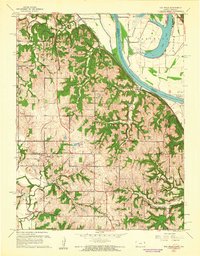 Download a high-resolution, GPS-compatible USGS topo map for Oak Mills, KS (1962 edition)