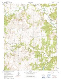 Download a high-resolution, GPS-compatible USGS topo map for Oak Valley, KS (1992 edition)